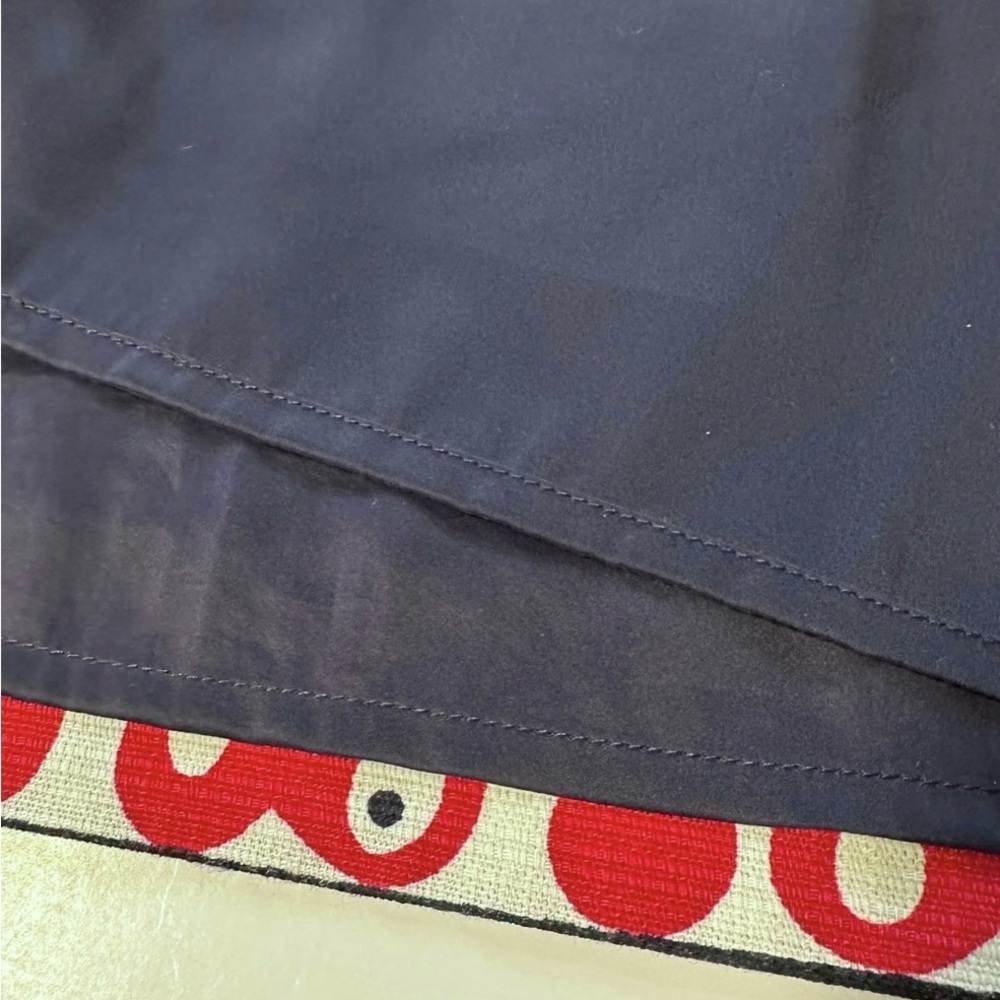 Talbots White Black Red Mod Patterned Pencil Skir… - image 9